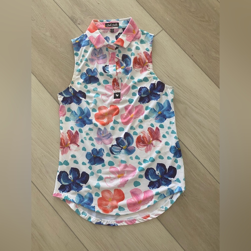 Bad Birdie floral print top